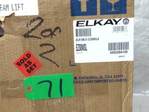 Elkay LZS8WSL  Bottle Filling Station Single ADA Cooler, No Top