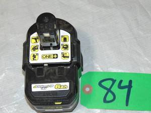 RYOBI 18V ONE HP 6.0 Ah High Capacity Battery P193 Fits All 18V Tools