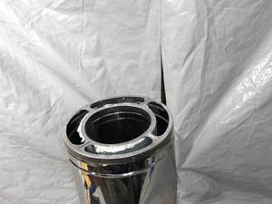 DuraVent 6DP-36SS 6 x 36 Stainless Steel Triple-Wall Chimney Stove Pipe (DENT)