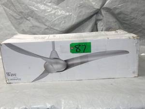 Minka Aire Wave 52 in. Indoor White Ceiling Fan with Remote Control F843-WH Unused