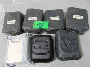 6 Pack Lot Jumper Portable Carring Case
