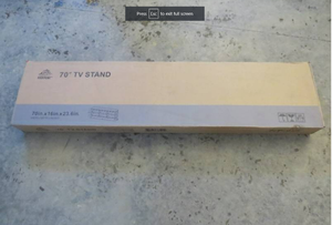 Rockpoint 70 TV Stand - New Unopened