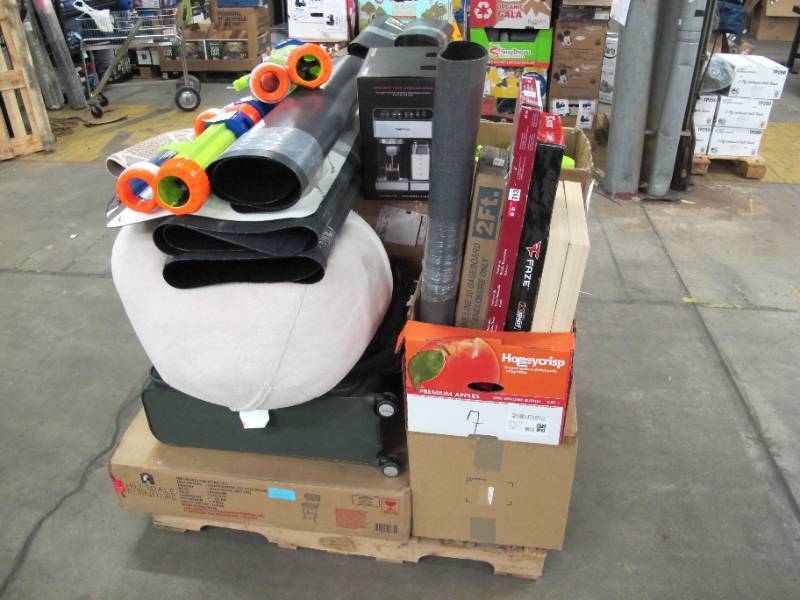 lot 16 image: Pallet of Store Overstock, Damaged Product, and Returns