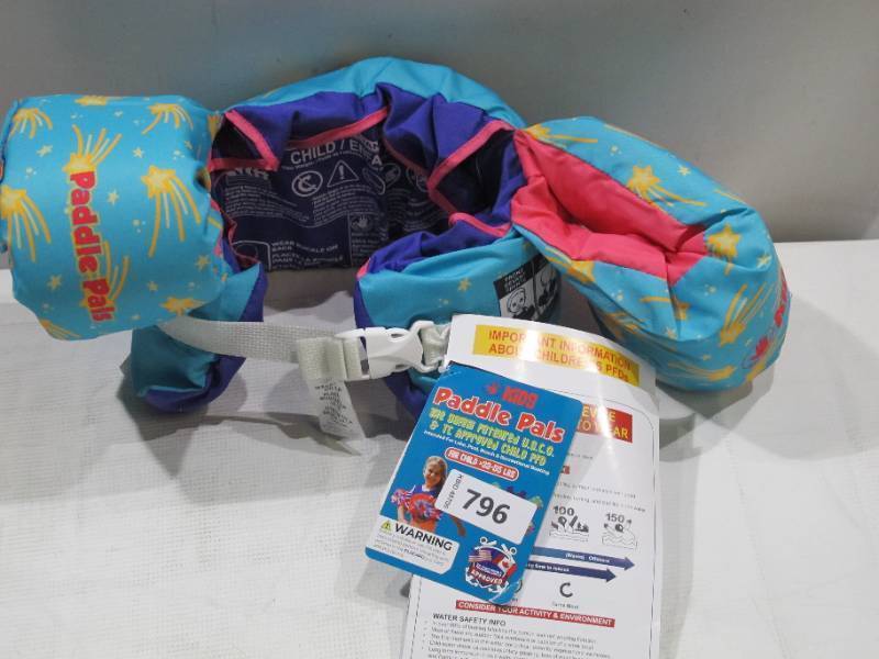 lot 45 image: Body Glove Kids Paddle Pals Type V U.S. Coast Guard-Approved PFD - Choose your style (Child 30 - 50 lbs)