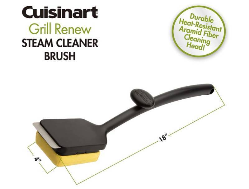 lot 49 image: NEW Cuisinart CCB-1000, Renew Steam Cleaner Grill Cleaning Brush