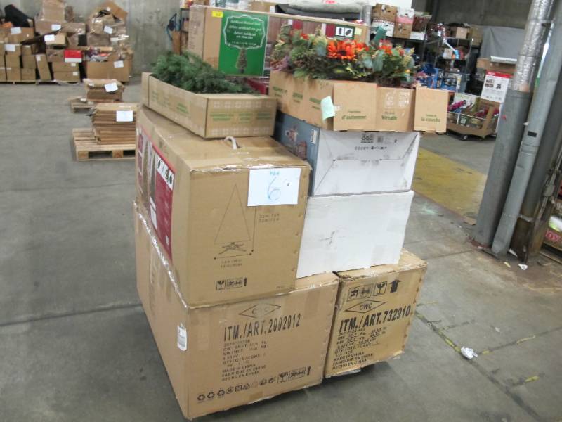 lot 6 image: Pallet of Store Overstock, Damaged Product, and Returns - Christmas