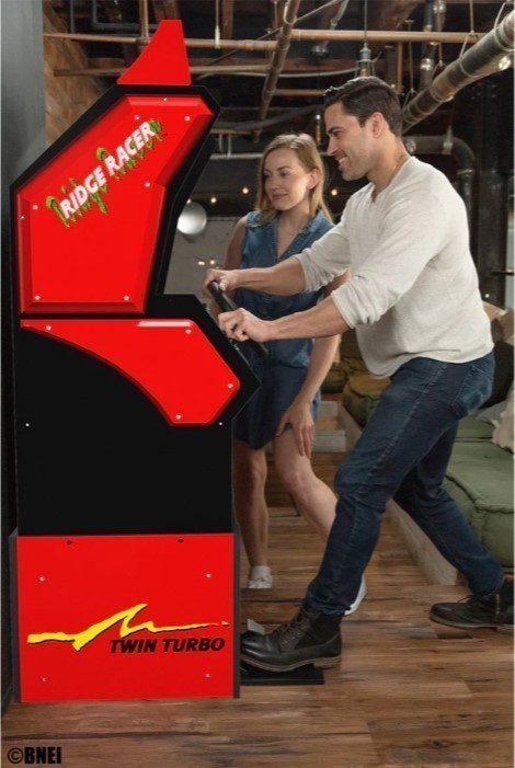 lot 73 image: Arcade 1Up Ridge Racer Arcade Machine