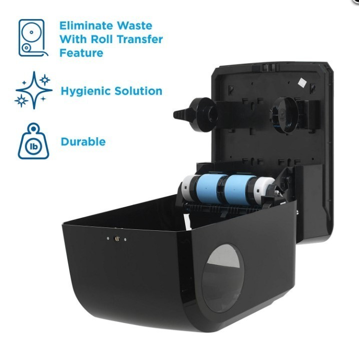 lot 102 image: Marathon Mechanical Paper Towel Dispenser, Black, 16W x 8.9D x 12.9H