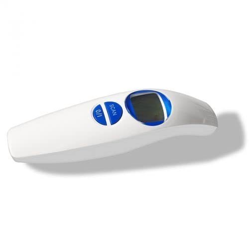lot 99 image: NEW Jiacom Forehead Thermometer, Digital Medical Infrared Thermometer for All Ages and Objects, Non-Contact with Instant Accurate Reading, Fever Indicator and Memory Function