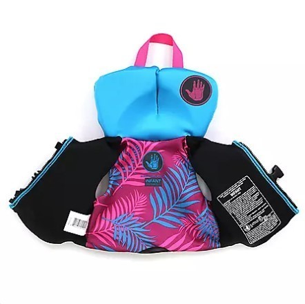 lot 196 image: NEW Body Glove Infant Girls U.S. Coast Guard-Approved PFD (One Size, less than 30 lbs.)