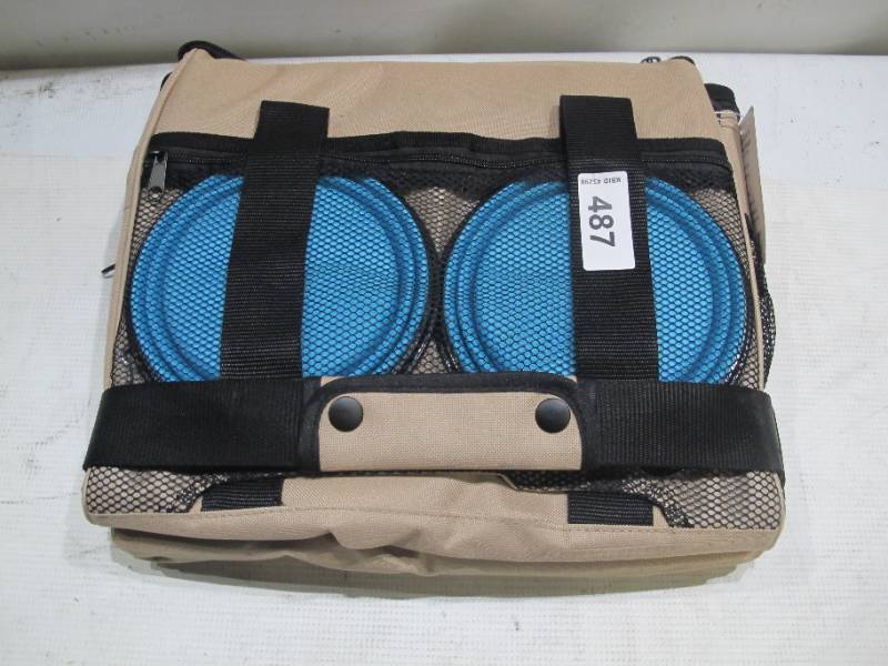 lot 197 image: NEW PetsFit DHCB024010Y1 Week Away Pet Travel Pack for Cat or Small Dog - Khaki