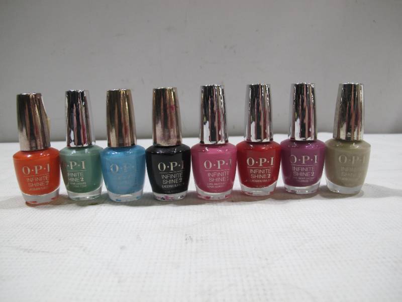 lot 842 image: NEW Set of OPI Nail Polish - Infinite Shine - 10 Shades plus 2 PrimersGloss