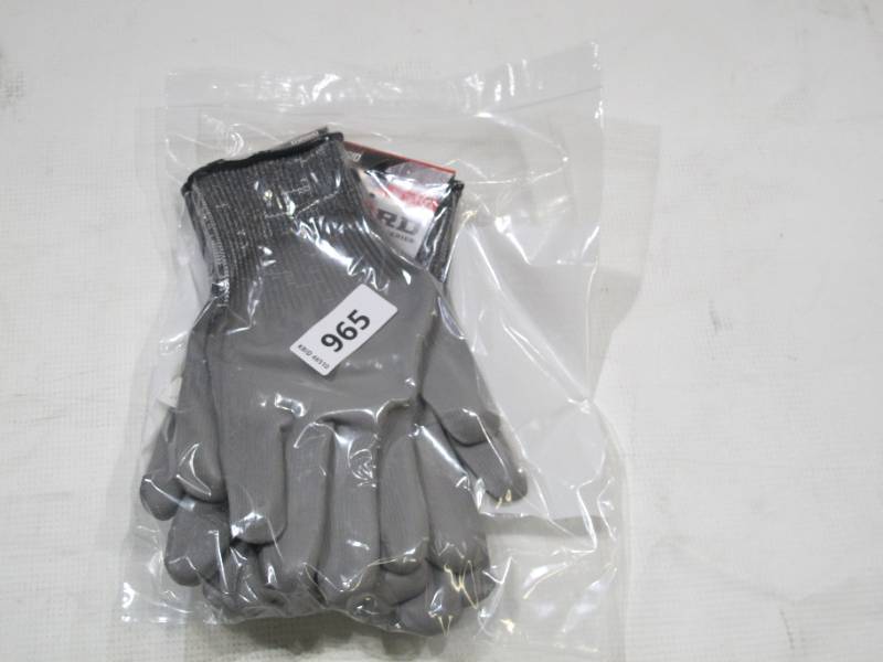lot 965 image: Pair of NEW MAGID mGard Mens Max Defense Work Gloves - Large
