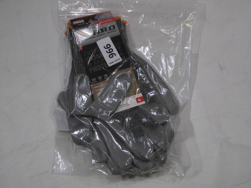 lot 966 image: Pair of NEW MAGID mGard Mens Max Defense Work Gloves - Extra Large XL
