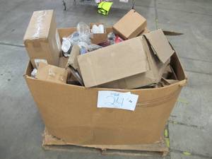 lot 24 image: Pallet of NEW Store Overstock, Damaged Product, and Returns - Vickerman Lighting