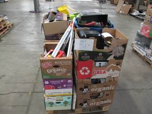 lot 31 image: Pallet of Store Overstock, Damaged Product, and Returns