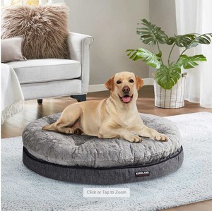 lot 81 image: Kirkland Signature Round Orthopedic Napper 40x8 Gray