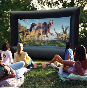 lot 236 image: NEW Inflatable Outdoor Screen 10.5 Ft