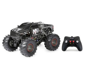 lot 243 image: New Bright 110 Scale Radio Control Raminator Monster Truck - Black