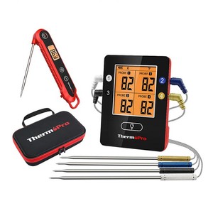 lot 272 image: NEW ThermoPro Bluetooth Grill Thermometer Bundle