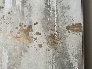 lot 21 image: Abstract Print on Canvas