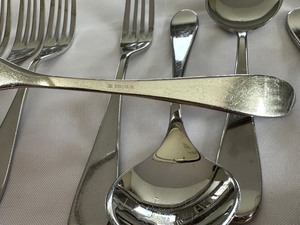 lot 35 image: Partial Set of la tiavola Flatware