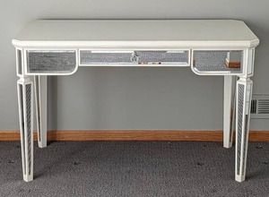 lot 6 image: Mirrored Writing Desk