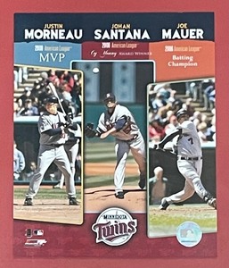 lot 108 image: Minnesota Twins Baseball Framed Memorabilia