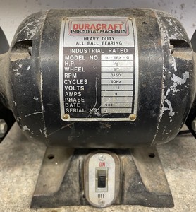 lot 123 image: Duracraft Grinder