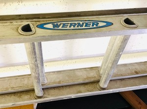 lot 126 image: Werner 20 Foot Ladder