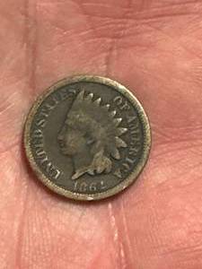 lot 31 image: 1862 Indian Head Penny