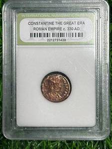 lot 44 image: Genuine Constantine the Great Coin c.330 AD