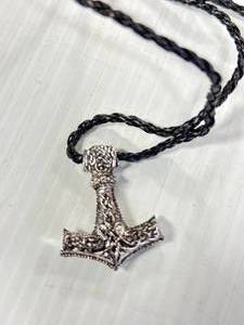 lot 66 image: Viking Anchor Necklace