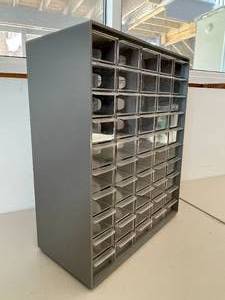 lot 54 image: Akro-Mils Hardware Storage Unit