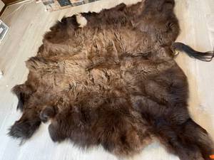 lot 78 image: Large Buffalo Hide