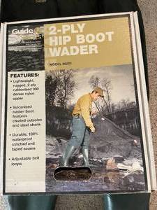 lot 81 image: Guide Series 2 Ply Wader Boots