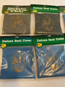 lot 131 image: 7 Bass Pro Shops Deluxe Reel Covers