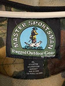 lot 140 image: Master Sportsman Hooded Camo Hunting Jacket
