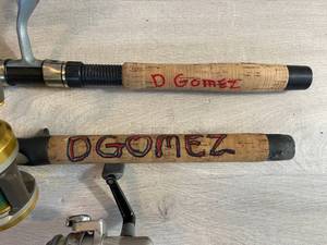 lot 153 image: 4 Rods and Reels