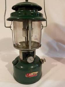 lot 177 image: Vintage Coleman Gas Lantern with Case