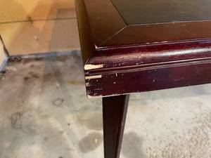 lot 202 image: Vintage Wooden Table