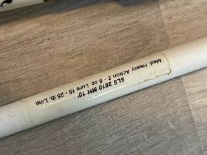 lot 214 image: Kwik Stix 15 Foot Spinning Rod and PennSLS-2810MH10 10 Foot Rod