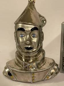 lot 233 image: Kurt S. Adler Polonaise Wizard of Oz Collection Tin Man Ornament