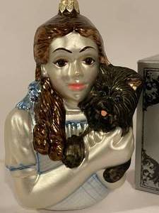 lot 234 image: Kurt S. Adler Polonaise Wizard of Oz Collection Dorothy and Toto Ornament