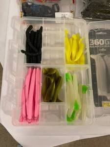 lot 241 image: Rubber Baits Lot