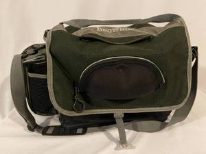 lot 244 image: Browning Canvas Tackle Box with Plastic Storage