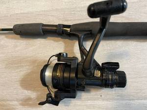 lot 266 image: 2 Fishing Rods and Reels and One Fishing Rod