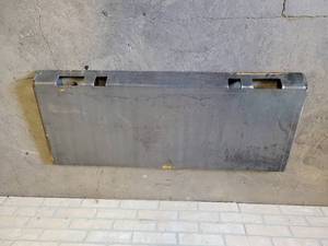 lot 277 image: NEW Skidloader Blank Plate - 14 Steel - Unpainted - NO SHIPPING