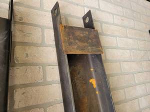 lot 271 image: New Pair of 84 Forklift Fork Extensions - Inside Dimensions 6 x 2-12 - NO SHIPPING