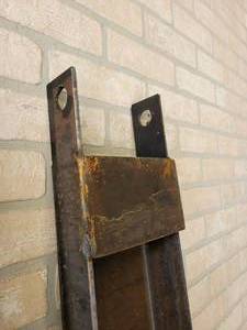 lot 274 image: New Pair of 66 Forklift Fork Extensions - Inside Dimensions 6 x 2-12 - NO SHIPPING